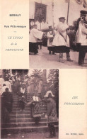 27-BERNAY- LES PROCESSIONS  LUNDI DE PENTECÔTE MULTIVUES - Bernay