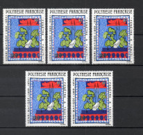 POLYNESIE PA  N°  153  CINQ EXEMPLAIRES   NEUFS SANS CHARNIERE COTE  57.50€   PEINTRE TABLEAUX MATISSE ART - Unused Stamps