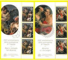 SAN MARINO 2020 BANDELLE 250° Anniversary GIAMBATTISTA TIEPOLO Pittore + 3 Val - Blocks & Sheetlets