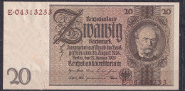 Germany - 1929/45 - 20 Mark  .E ...R174c, P181b...UNC - 10 Reichsmark