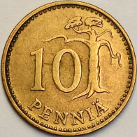 Finland - 10 Pennia 1963 S, KM# 46 (#3913) - Finland