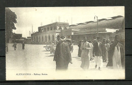 EGYPT Alexandria Railway Station Bahnhof, Unused - Stazioni Senza Treni