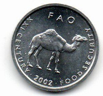 2002 - Somalia 10 Shillings FAO - Somalië
