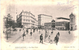 CPA Carte Postale Algérie Constantine  Place Valée  1902  VM78939 - Constantine