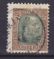 Iceland 1902 Mi. 42, 25 Aur Christian IX. (2 Scans) - Used Stamps