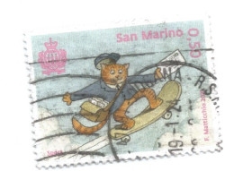 (SAN MARINO) 2021, SPORT, €0,50 - 1 Francobollo Usato - Gebraucht