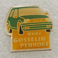 Pin's Peugeot 106. Garage Gosselin à Penhoet - Peugeot