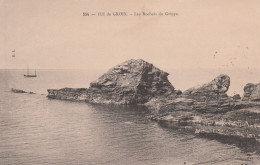 56   ILE DE GROIX   Les Rochers Du Grippe   TB PLAN 1906            RARE - Groix