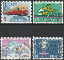 1962 // 747/750 O - Used Stamps