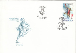 FDC CZECH REPUBLIC 648,basketball - FDC