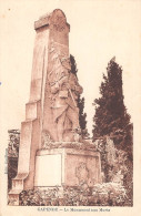 CPA 11 CAPENDU / MONUMENT AUX MORTS / Cliché Rare - Capendu