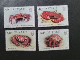 Tuvalu 1986 Crabs - Schalentiere