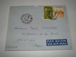 4385 Lettre Par Avion Air Mail Saïgon Viêt-Nam Cong-Hoa Buu-Chinh Pour St Dié Vosges France 16/7/1962 - Vietnam