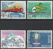 1962 // 747/750 O - Used Stamps