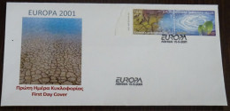 Greece 2001 Europa Imperforated Unofficial FDC VF - FDC