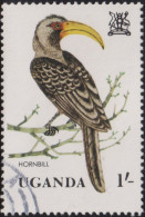 1982 Uganda ° Mi:UG 333, Sn:UG 346, Yt:UG 290, Sg:UG 378, Eastern Yellow-billed Hornbill (Tockus Flavirostris) - Oeganda (1962-...)