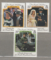 South Georgia Royal Family 1986 MNH(**) Mi 147-149  #33830 - South Georgia