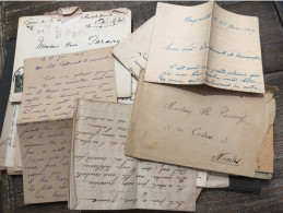 Lot De Lettres De Poilu Du 82eme SROT Pour Créer Une Association 1919 - 1914-18