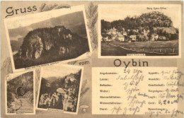 Gruss Vom Oybin - Bahnpost - Oybin