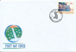 Kosovo FDC 26-11-2004 Mirushas Waterfall With Cachet - Kosovo