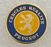 Pin's Peugeot. Cercle Qualité Peugeot - Peugeot