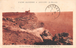 CPA 11 LEUCATE / LE BARCARES / LE CAP LEUCATE / LE SEMAPHORE ET LA PETITE PLAGE DU CAP / Cliché Rare - Andere & Zonder Classificatie