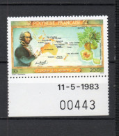 POLYNESIE  PA  N°  175   NEUF SANS CHARNIERE COTE  5.40€    CAPITAINE BLIGH - Neufs