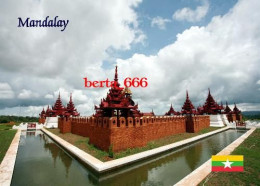 Myanmar Mandalay Palace Burma New Postcard - Myanmar (Birma)