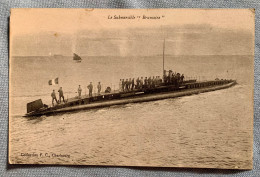 CPA - Le Submersible « Brumaire » - Submarines