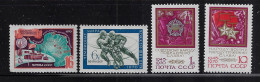 RUSSIA  1970 SCOTT #3700,3714,3732,3736 MNH - Ongebruikt