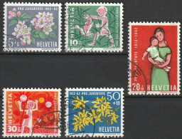 1962 // 758/762 O - Used Stamps