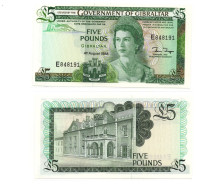 Gibraltar 5 Pounds 1988 QEII P-21 UNC - Gibraltar