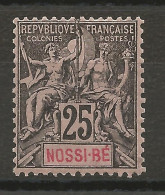 NOSSI-BE N° 34 NEUF** LUXE SANS CHARNIERE / Hingeless / MNH - Neufs