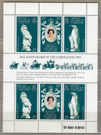 British Antarctic Territory BAT QEII Coronation 1978 MNH(**) Mi 71-73 #33836 - Unused Stamps