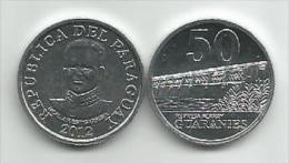 Paraguay 50 Guaranies 2012. UNC - Paraguay