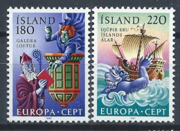 Islande YT 518-519 Neuf Sans Charnière XX MNH Europa 1981 - Unused Stamps