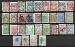 TURQUIE    -      LOT   -   Timbres De Service. - Francobolli Di Servizio