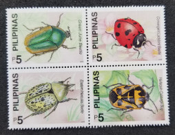 Philippines Insects 2000 Beetles Bug Ladybird Insect Beetle (stamp) MNH - Filippijnen