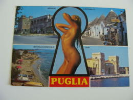 PUGLIA  CON MESAGNE  DONNA SEXI    FEMME  Woman - Girl - SENO  SEIN  NU  NUE   FEMME PIN UP NON VIAGGIATA - Pin-Ups