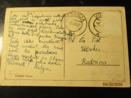 ESTONIA 1942 RARE VOHNJA POSTSTAMP  , 19-5 - Estonie