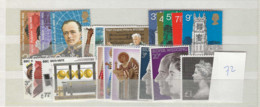 1972 MNH GB,Year Collection According To Michel Basic Numbers, Postfris** - Neufs