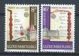Luxembourg YT 1002-1003 Neuf Sans Charnière XX MNH Europa 1982 - Nuevos