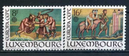 Luxembourg YT 1024-1025 Neuf Sans Charnière XX MNH Europa 1983 - Neufs