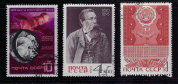 RUSSIA  1970 SCOTT #3744,3748,3749  USED - Gebraucht