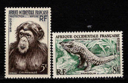 AOF - 1955 - Protection De La Nature - N° 51/52  - Neufs ** - MNH - Neufs