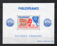 POLYNESIE  BLOC  N°  6   NEUF SANS CHARNIERE COTE  21.00€     EXPOSITION PHILATELIQUE PHILEXFRANCE - Hojas Y Bloques