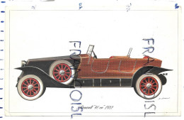 Renault " 40 Cv " 1922. Dessin De P. Dumont - Voitures
