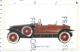 Renault " 40 Cv " 1922. Dessin De P. Dumont - Coches