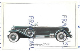 Duesenberg Type " J " 1930. Dessin De P. Dumont - Autos
