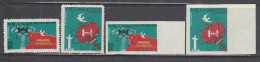 Vietnam Nord 1967 - Test Of The First Hydrogen Bomb By The China, Mi-Nr. 497/98, Perf.+imperf., MNH** - Vietnam